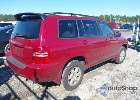 2002 Toyota Highlander V6 из США, поврежденный, VIN JTEHF21A820086287